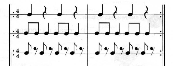 Музыкальный ритм и ритмический рисунок