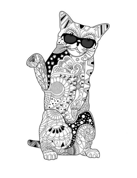 Рисунки котят для срисовки