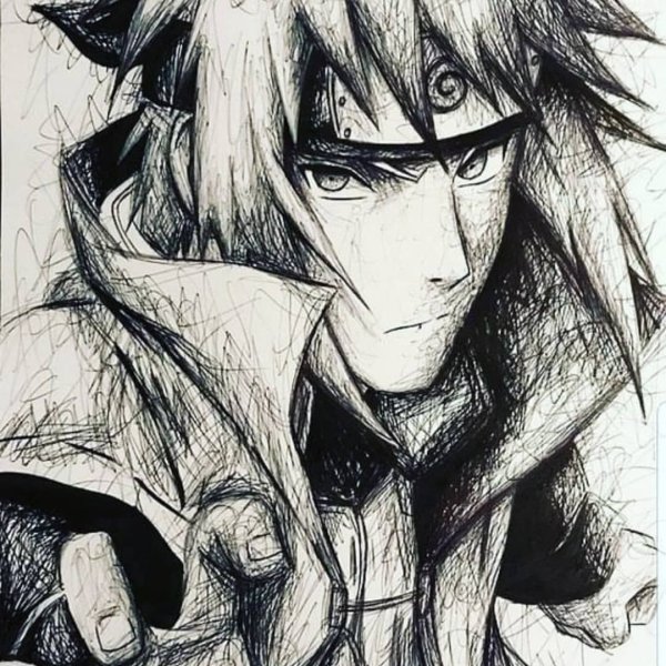 Наруто скетч
