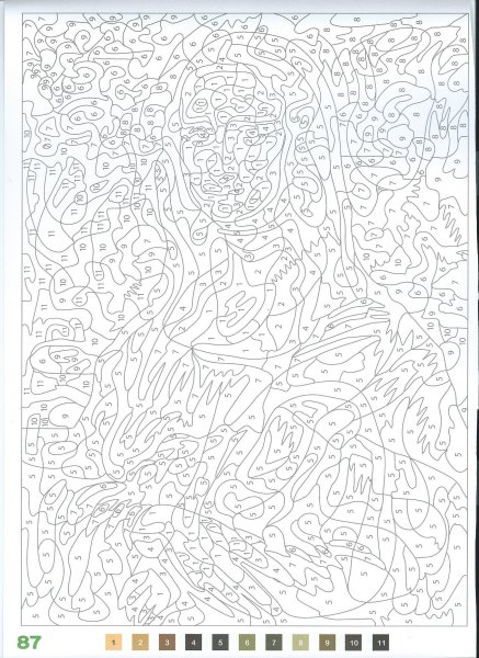 Рисование по номерам для взрослых