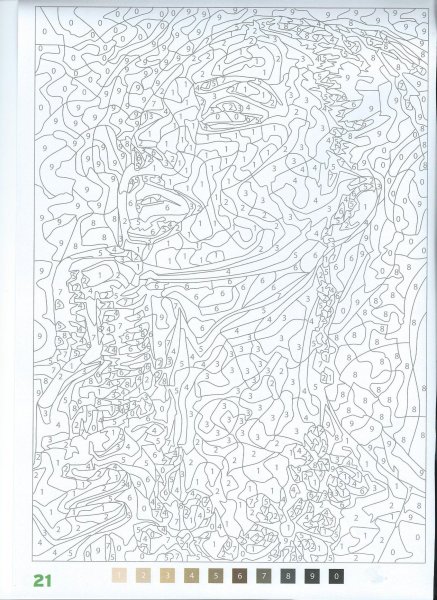 Рисование по номерам для взрослых