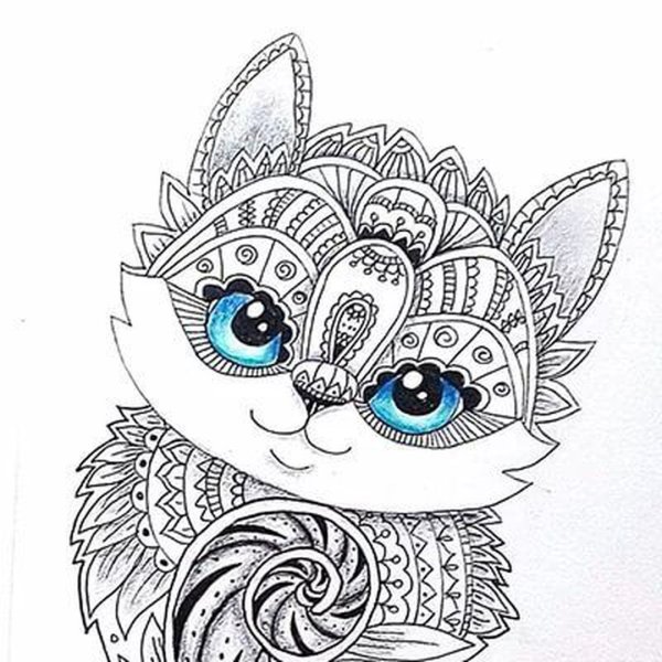 Раскраски в стиле дудлинг