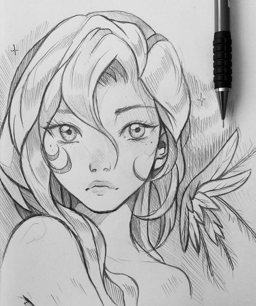 Раскраски антистресс девушки