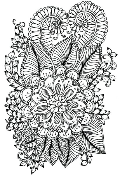 Антистресс цветы