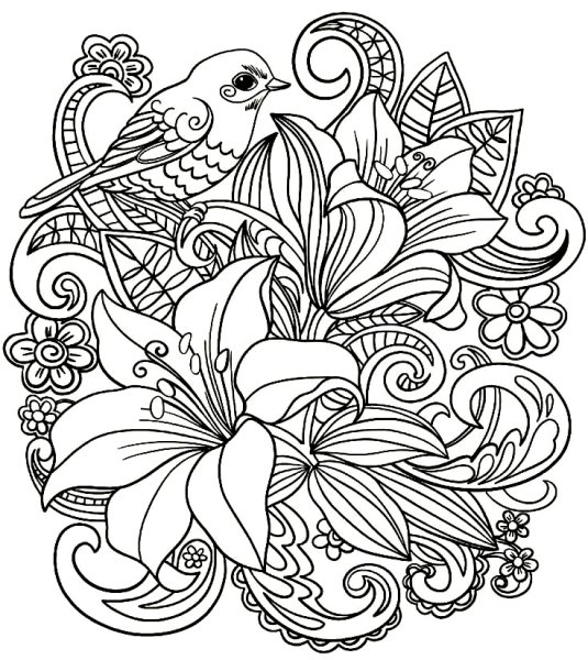 Раскраски антистресс увет