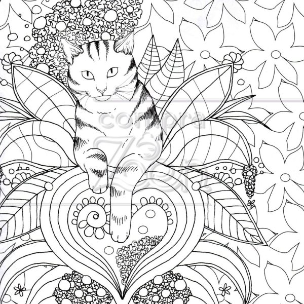 Картинки раскраски антистресс