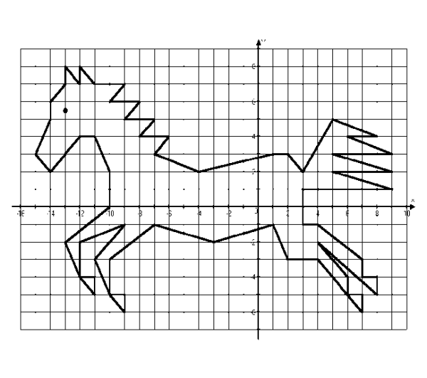 Рисунок лошадь Паскаль