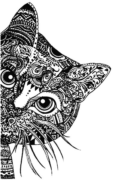 Мандала с котами