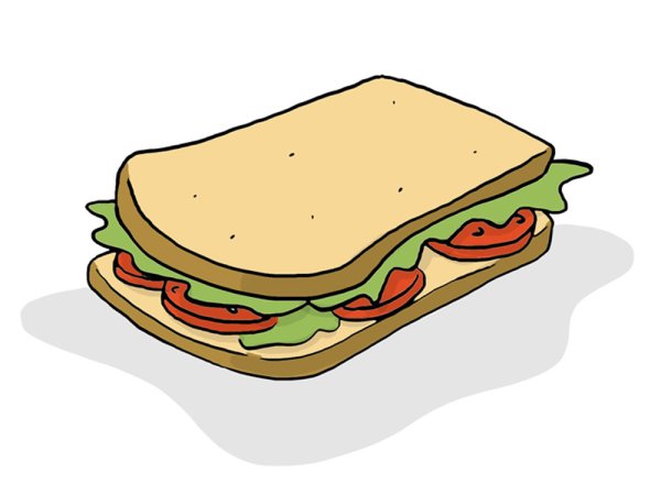 Бутерброды мультяшные