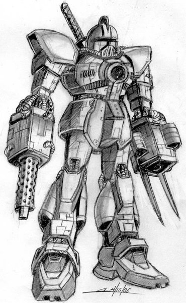 Робот карандашом