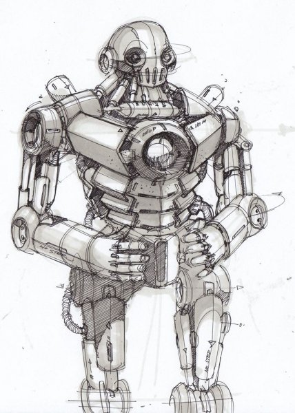 Эскиз робота