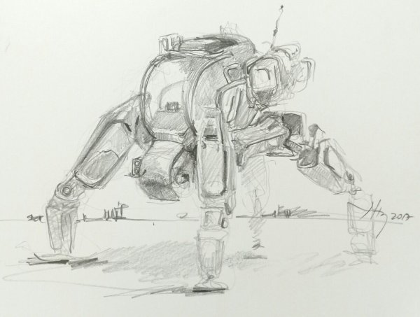 Роботы арты легкие