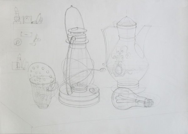 Предметы сложной формы рисунок