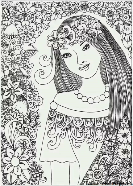 Раскраски 10 лет красивые