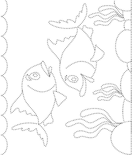 Детское рисование по точкам