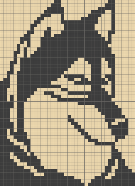 Рисунки квадратиками