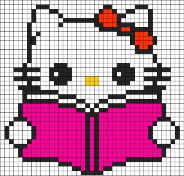 Рисование поклетачкам