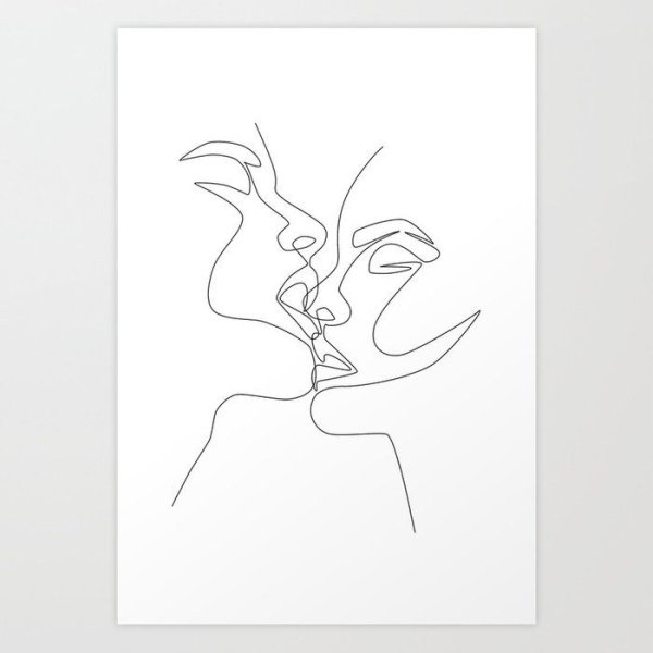 Наброски одной линией