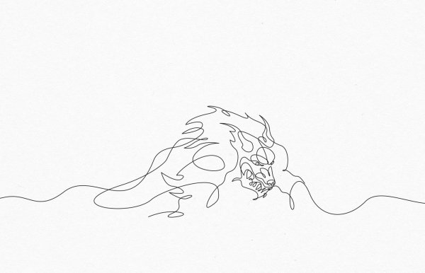 Животные одной линией