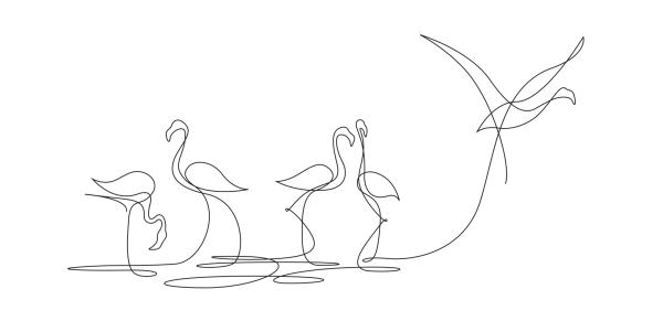 Рисунки одной линией