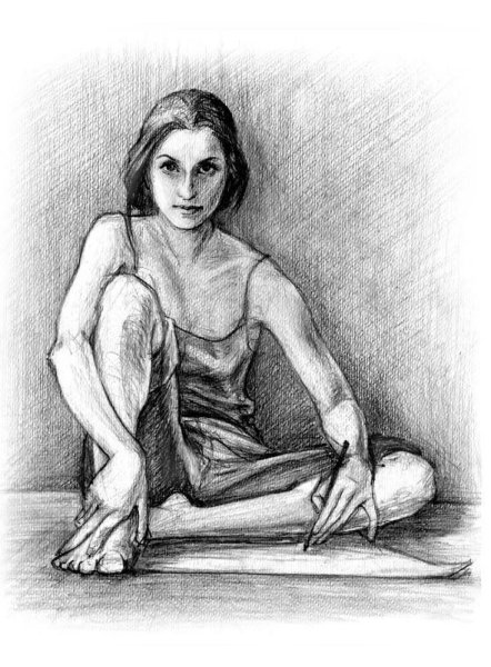 Наброски карандашом