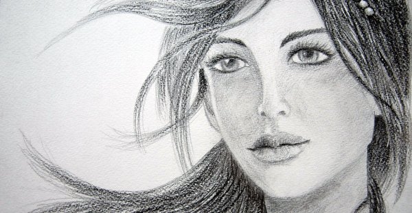 Красивые Наброски карандашом