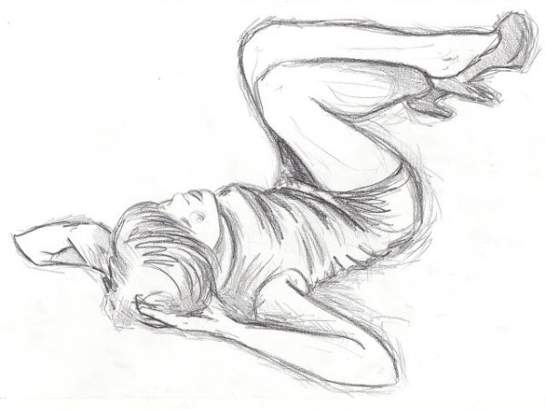 Фото красивых девушек карандашом