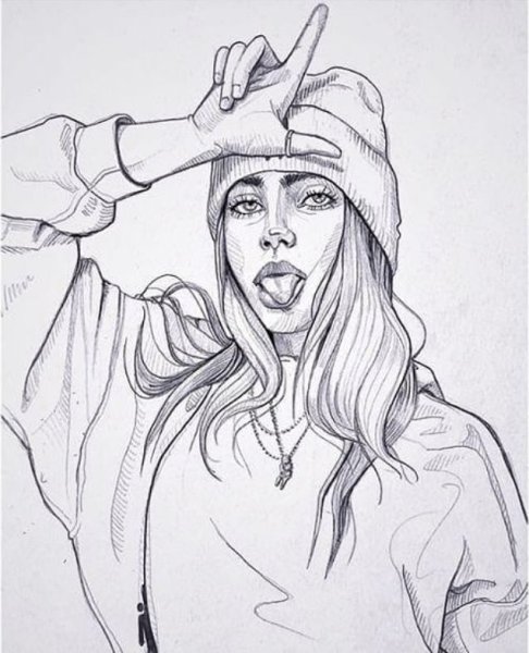 Рисунки карандашом для срисовки