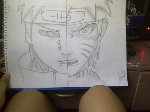 Какинарисовать Наруто