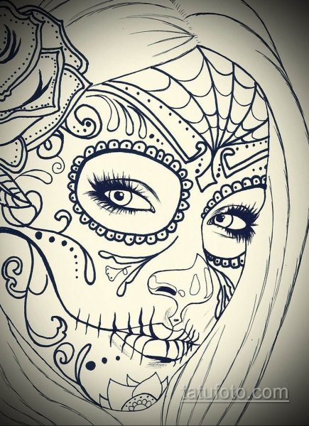 Грим фейс арт