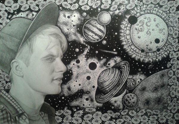 Космос в графике