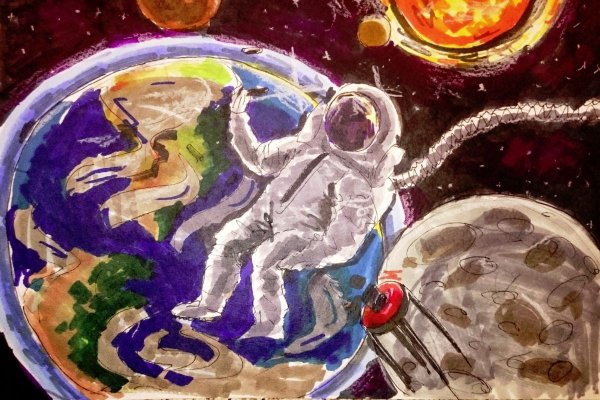 Мечты о космосе рисунки