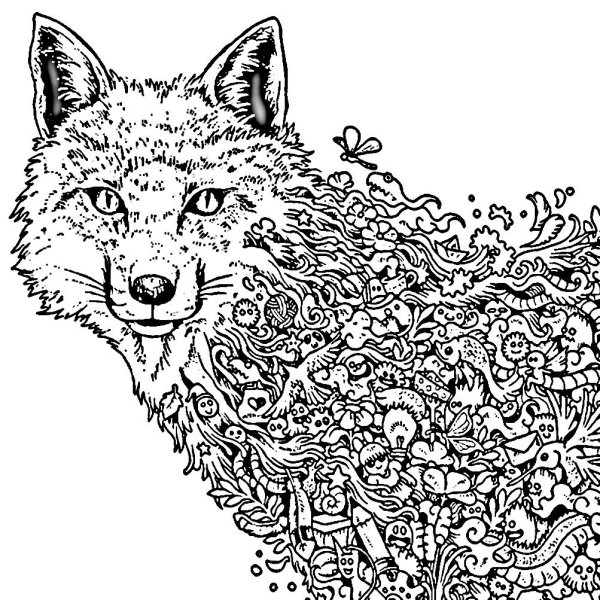 Раскраска антистресс ъ