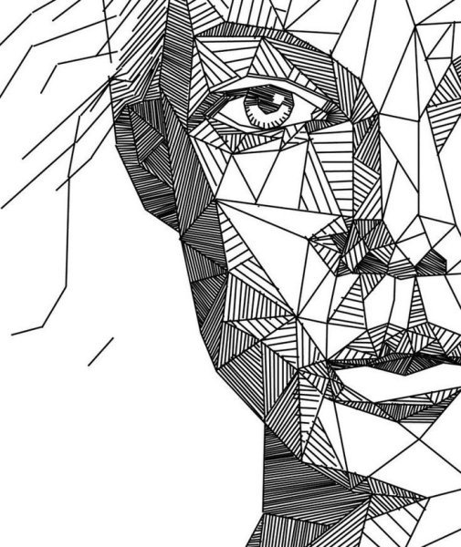 Портрет линиями