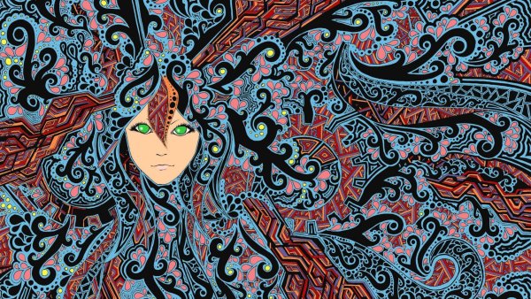 Графика абстракция