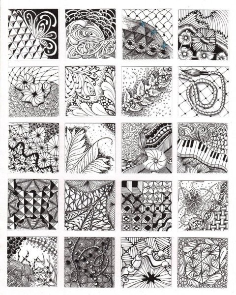 Зентангл для начинающих