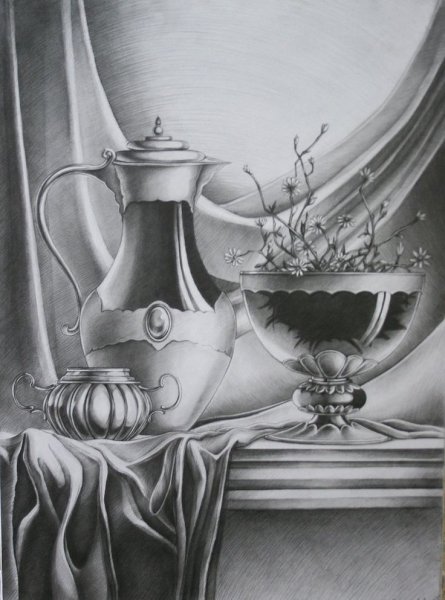 Натюрморт Графика