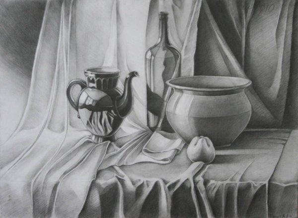 Гризайль Академия художеств