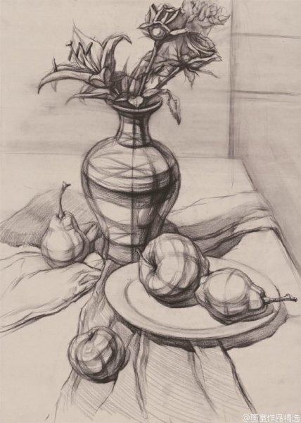 Натюрморт эскиз