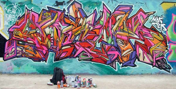 Уроки рисования граффити