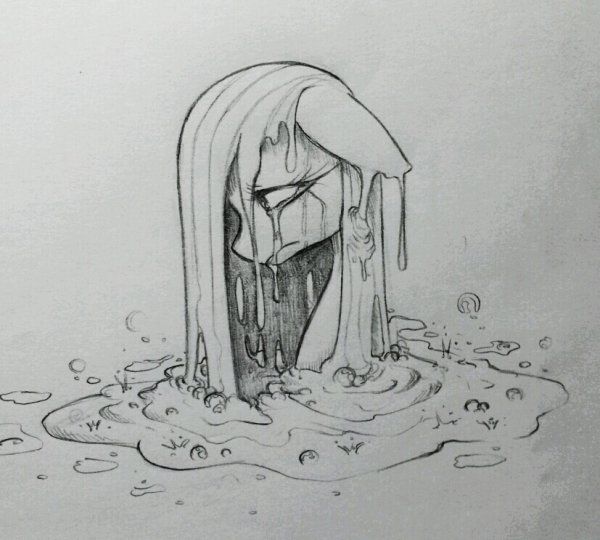 Грустные рисунки