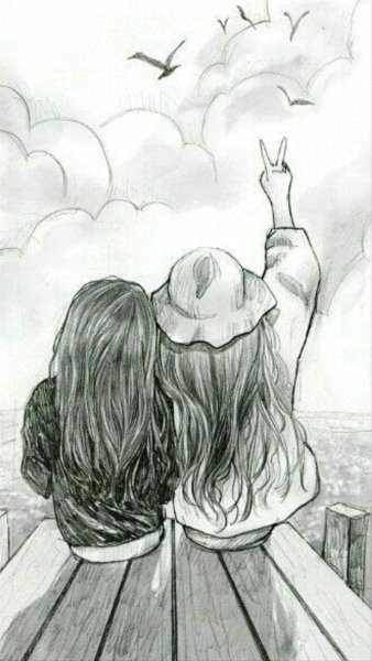 Грустные рисунки