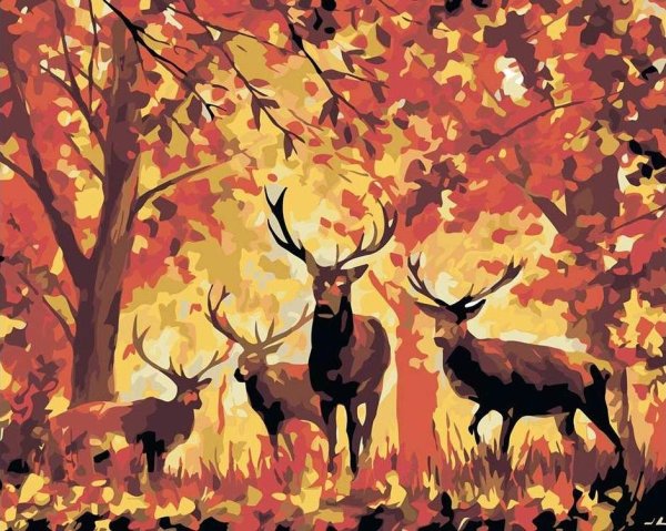 Леонид Афремов олени