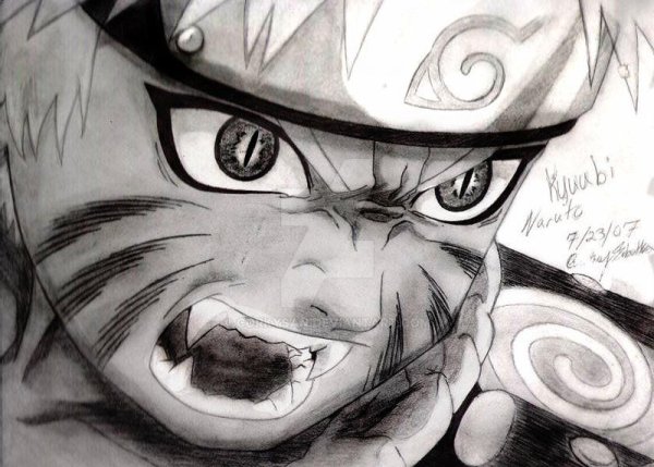 Пейн Акацуки рисунок