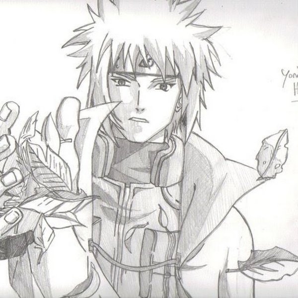 Наруто с чакрой Девятихвостого раскраска