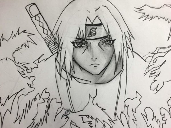 Наруто персонажи для рисования