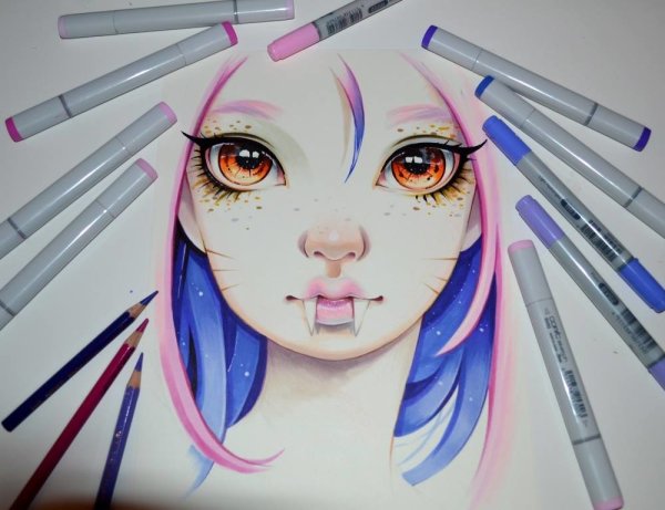 Аниме стиль рисования для начинающих