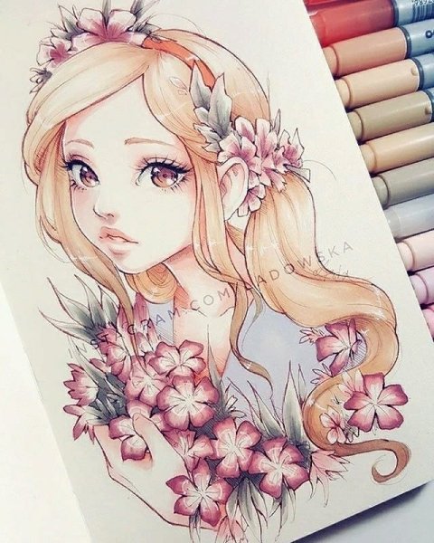 Вдохновляющие арты для рисования