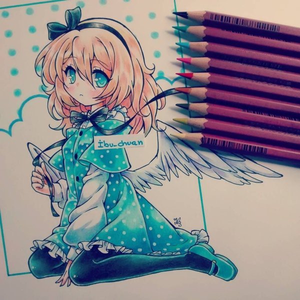 Арты маркерами