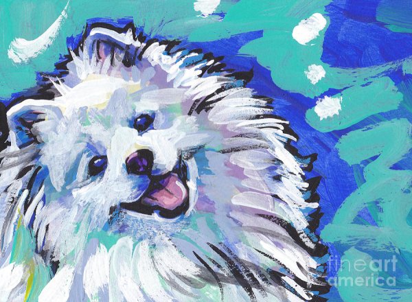 Рисуем собаку красками